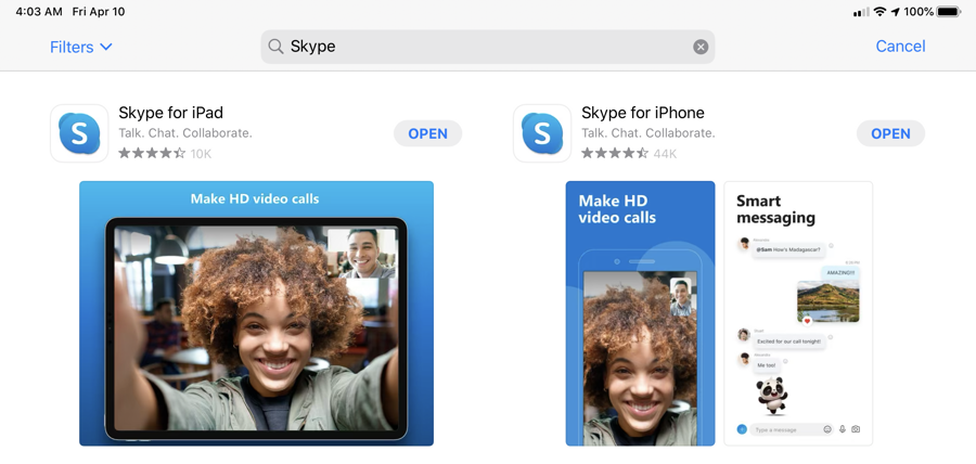 Skype For Ipad 1St Gen Download