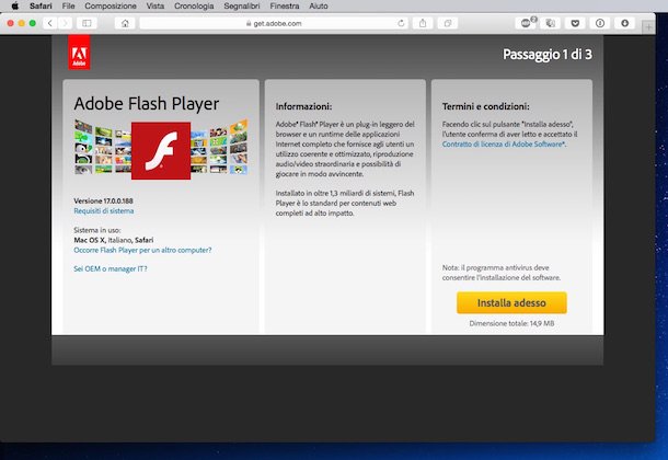 is adobe flash player free for mac